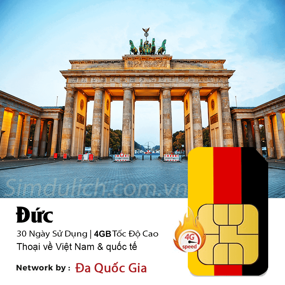 Sim du lịch Pháp | Sim 4G quốc tế Xplori | 4GB Data &amp; Thoại 100 nước