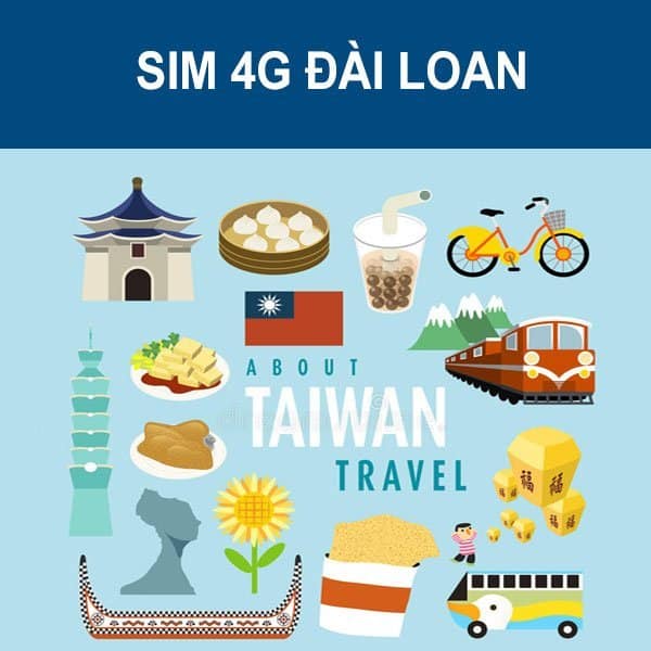 Sim 4G Đài Loan