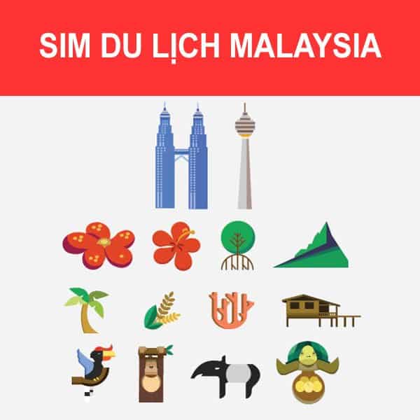 mua Sim du lịch Malaysia