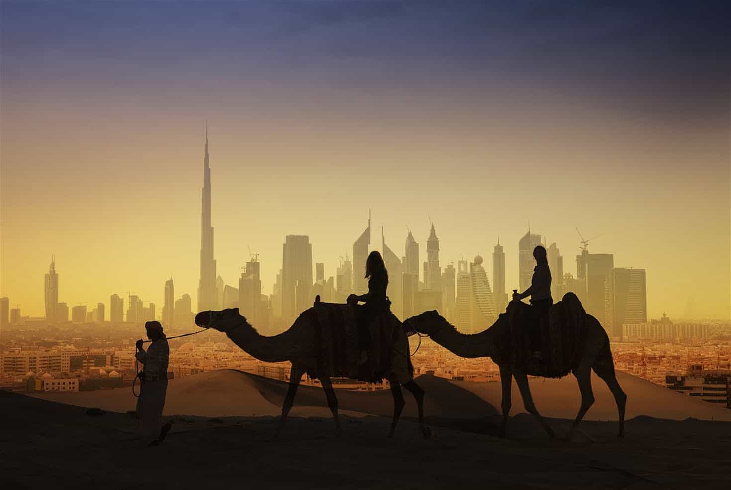Ảnh cưỡi Lạc Đà du lịch ở Dubai cảnh đẹp tuyệt